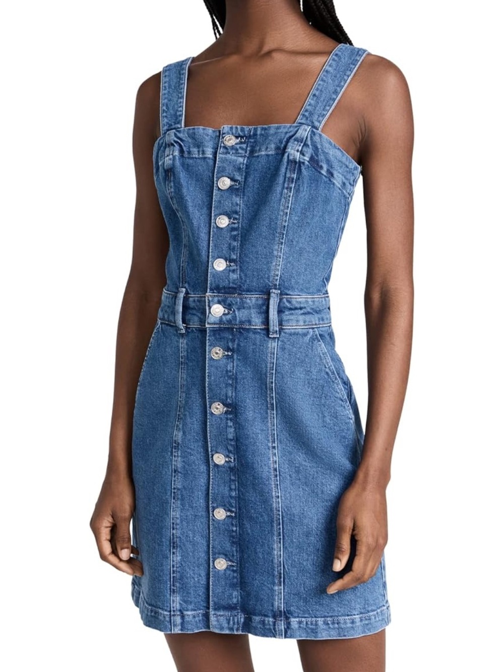 PAIGE “Maddy” Denim Dress - Picture 3 of 3
